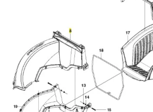 Zsyp kosiarki LC 348VI Husqvarna