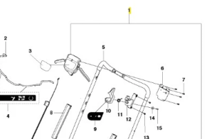 Regulator kosiarki LC 353VI Husqvarna