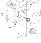 Podpórka kosiarki LC 551VQ Husqvarna