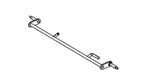 Zespół osi przedniej wertykulatora Model S 138i bez akumulatora i ładowarki Husqvarna