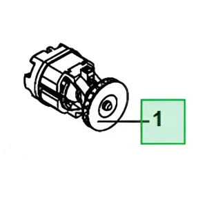 Silnik motor wertykulatora S 138C Husqvarna
