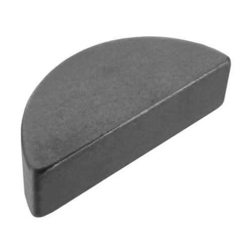 Szary, półokrągły wpust czółenkowy do odśnieżarki Husqvarna ST 327P, matowy, z wyraźnymi krawędziami i teksturą, na białym tle. Idealny do zastosowań w odśnieżaniu.