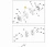 Fragmenty części zamiennych do odśnieżarki Husqvarna ST 230P. W zestawie widoczne różne elementy, w tym pokrywka, uszczelnienia i mocowania. Ułożenie prezentuje szczegóły montażowe z numeracją części. Tło białe, techniczne.