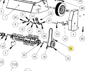 Węże wertykulatora S 500 PRO Husqvarna