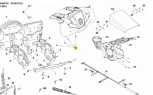 Śruba odśnieżarki ST 330 Husqvarna