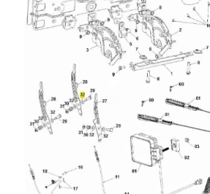 Podkładka odśnieżarki ST 330 Husqvarna