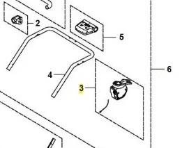 Przełączniki złożenie wertykulatora Model S 138i bez akumulatora i ładowarki Husqvarna