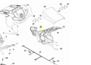 Konsola odśnieżarki ST 330 Husqvarna