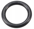 O-ring do odśnieżarki ST 276EP Husqvarna, czarny, okrągły, z gładką fakturą. Ujęcie z góry, produkt leży na białym tle. Wymiary nieokreślone, widoczny brak napisów i logo. Idealny do uszczelniania mechanizmów odśnieżarki.