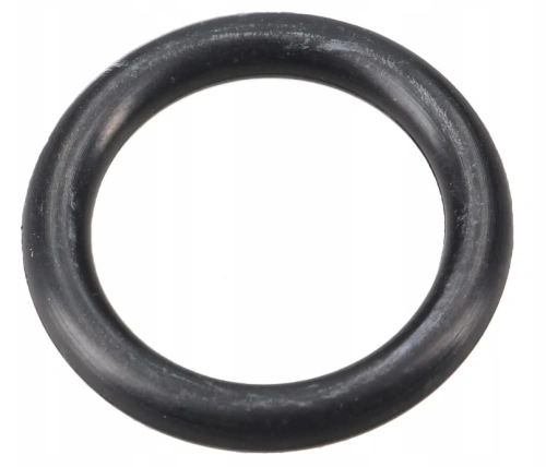 O-ring do odśnieżarki ST 276EP Husqvarna, czarny, okrągły, z gładką fakturą. Ujęcie z góry, produkt leży na białym tle. Wymiary nieokreślone, widoczny brak napisów i logo. Idealny do uszczelniania mechanizmów odśnieżarki.