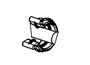 Zacisk odśnieżarki ST 430 Husqvarna