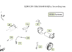 Śruba odśnieżarki ST 327P Husqvarna
