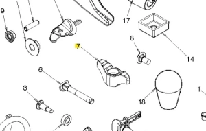 Uchwyt odśnieżarki ST 430 Husqvarna