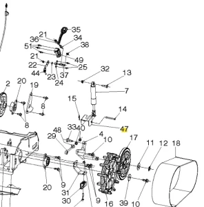 Osłona odśnieżarki ST 427T Husqvarna