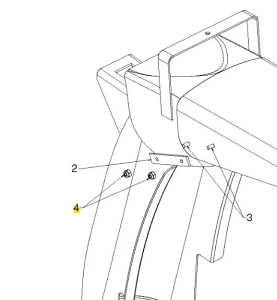 Nakrętka odśnieżarki ST 276EP Husqvarna