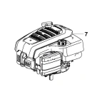 Silnik hs 139a kosiarki LB 146 Husqvarna