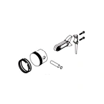 Zespół tłoka odśnieżarki ST 131 Husqvarna