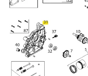 Osłona odśnieżarki ST 131 Husqvarna