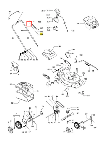 Nakrętka kosiarki LC 351V Husqvarna, metalowa, okrągła, z wyraźnym gwintem. Ujęcie zamontowane z boku, w prostym kontekście na białym tle. Widoczne oznaczenia i numer katalogowy, co ułatwia identyfikację produktu.