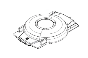 Podwozie kosiarki LB 448i Husqvarna