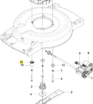 Opaska kablowa samozaciskowa kosiarki LB 553iV Husqvarna