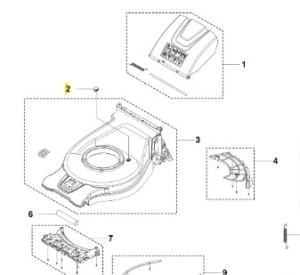 Korek kosiarki Model LC 137i bez akumulatora i ładowarki Husqvarna