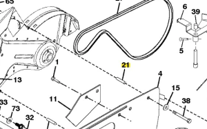 Tulejka dystansowa rozcięta kultywatora TR 430 Husqvarna