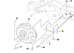 Wzmocnienie kultywatora TR 430 Husqvarna