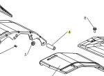 Tulejka dystansowa kultywatora TF 435P Husqvarna