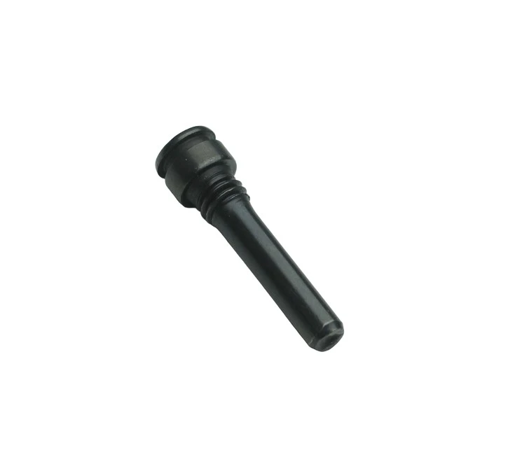 Śruba kosiarki LB 155S Husqvarna w kolorze czarnym, o cylindrycznej formie z delikatnymi rowkami na korpusie. Produkt widoczny z boku, o długości ok. 5 cm. Górna część z lekkim zaokrągleniem, końcówka płaska, bez widocznych napisów.