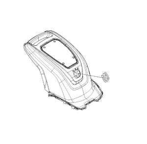 Pokrywa silnika kosiarki LC 141C Husqvarna