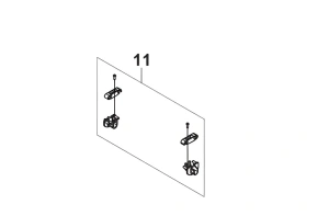 Zestaw wsparcia kosiarki LB 251S Husqvarna