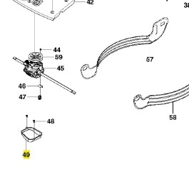 Podkładka kosiarki LB 553S e Husqvarna