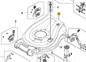 Podwozie kosiarki LC 353AWD Husqvarna