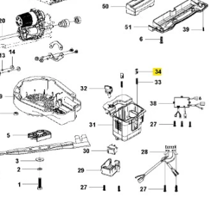 Korek kosiarki LC 141iV Husqvarna