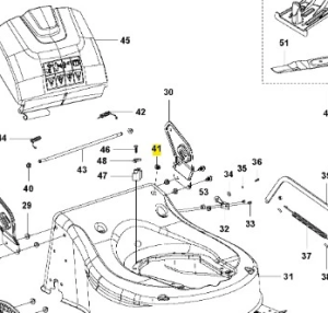 Osłona kosiarki LC 141iV Husqvarna