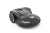 Robot koszący Husqvarna Automower® 430X NERA w kolorze ciemnoszarym, zajmuje pozycję leżącą. Widoczny przycisk włączający oraz logo marki. Łagodnie zaokrąglony kształt z delikatnym podświetleniem. Ujęcie z boku ukazuje detale konstrukcji.