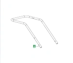 Uchwyt kosiarki LC 140S Husqvarna