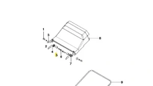Tulejka kosiarki WC 48S e Husqvarna