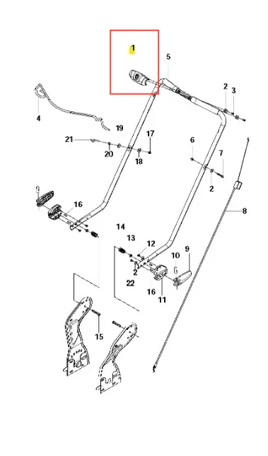 schemat-umiejscowienia-pokrywa-oslony-kosiarki-lc-48-husqvarna
