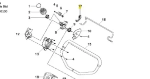 Blokada kosiarki LC 53 e Husqvarna