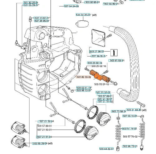 Zestaw-amortyzatora-pilarki-Husqvarna-335XPT-339XP-schemat