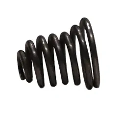 Czarny metalowy amortyzator sprężynowy pilarki NAC o spiralnym kształcie, z wyraźną teksturą i konturami sprężyny, na jednolitym tle.