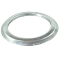 Uszczelka pierścień v-ring Z560X Husqvarna, metaliczny, okrągły kształt, z wyraźnie widoczną krawędzią. Ujęcie z boku na jednolitym tle, ukazuje detal bez żadnych dodatkowych akcesoriów czy oznaczeń.