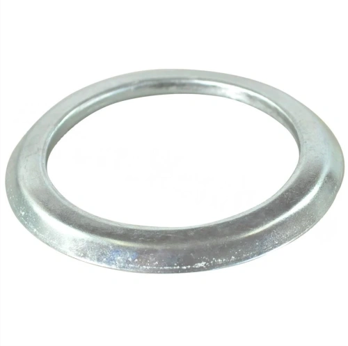 Uszczelka pierścień v-ring Z560X Husqvarna, metaliczny, okrągły kształt, z wyraźnie widoczną krawędzią. Ujęcie z boku na jednolitym tle, ukazuje detal bez żadnych dodatkowych akcesoriów czy oznaczeń.