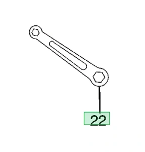 Klucz obsługowy podkaszarki 128C Husqvarna