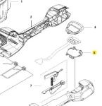 Wspornik podkaszarki 136LiL Husqvarna