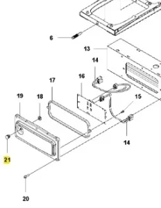 Korek robota koszącego CEORA 544 EPOS Husqvarna