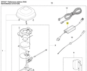 Zasilacz robota koszącego Automower 520 EPOS Husqvarna