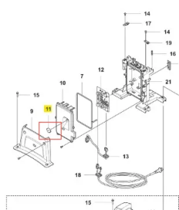 Zaślepka złącza akcesoriów robota koszącego Automower 560 EPOS Husqvarna